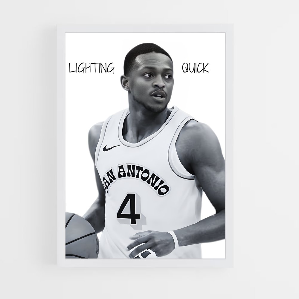 Poster fox dynamique – affiche Basketball (vue 3)
